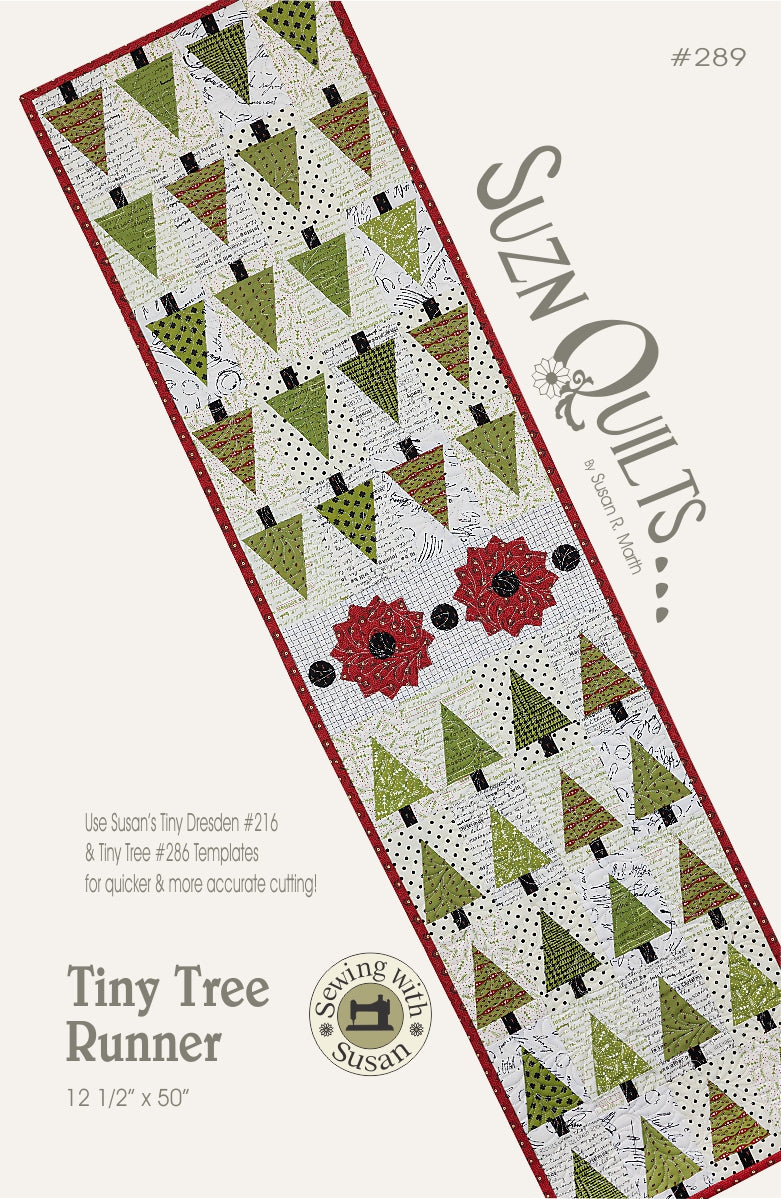 Tiny Tree Runner (PDF Download) Suzn Quilts