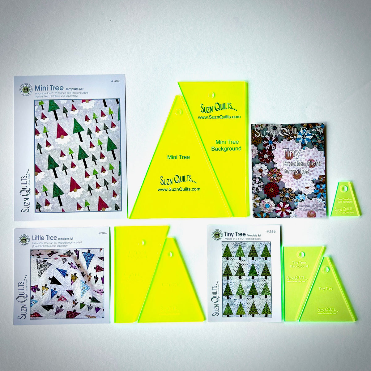 3 Trees Plus Tiny Dresden Template Sets Tiny Dresden & Tiny, Little