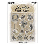 Tim Holtz Christmas Noel Adornments #TH94445 NEW- Now available!