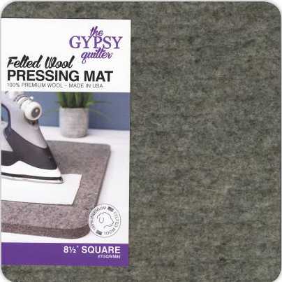 Wool Pressing Mat 8 1/2'' Square