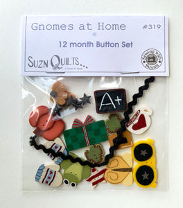 Gnomes At Home 12 Month Extra Button Set only
