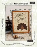 Tiny Dresden November w/ Buttons