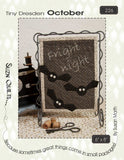 Tiny Dresden October w/ Buttons
