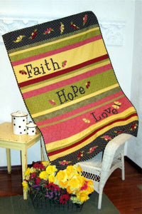 Faith, Hope & Love Quilt